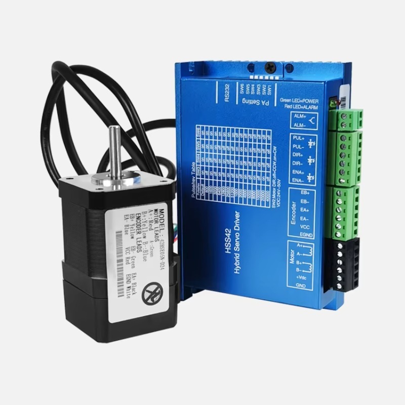 42x42mm Hybrid 0.5N.m 2-phase  - огляд і ціна Closed Loop Stepper Motor Nema 17