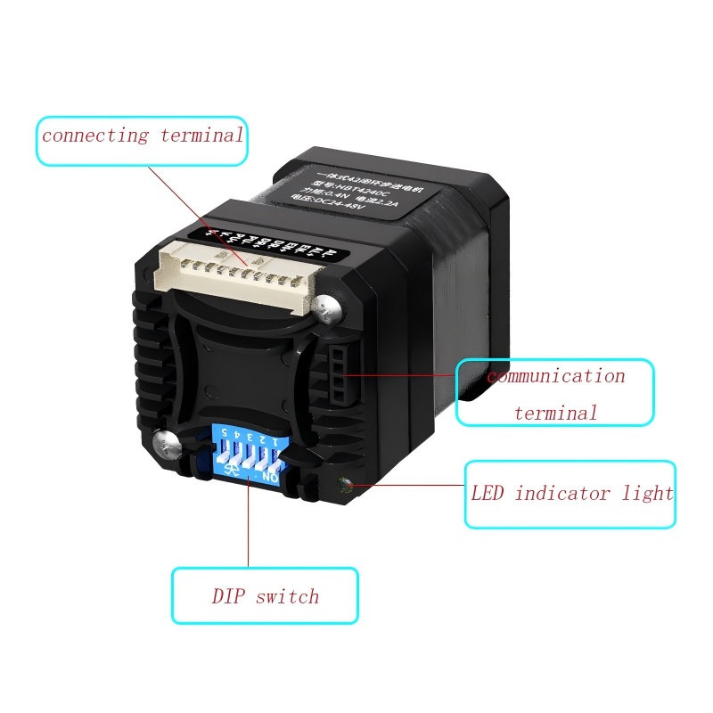 Nema17 Closed Loop Stepper Mot - огляд і ціна Closed Loop Stepper Motor Nema 17