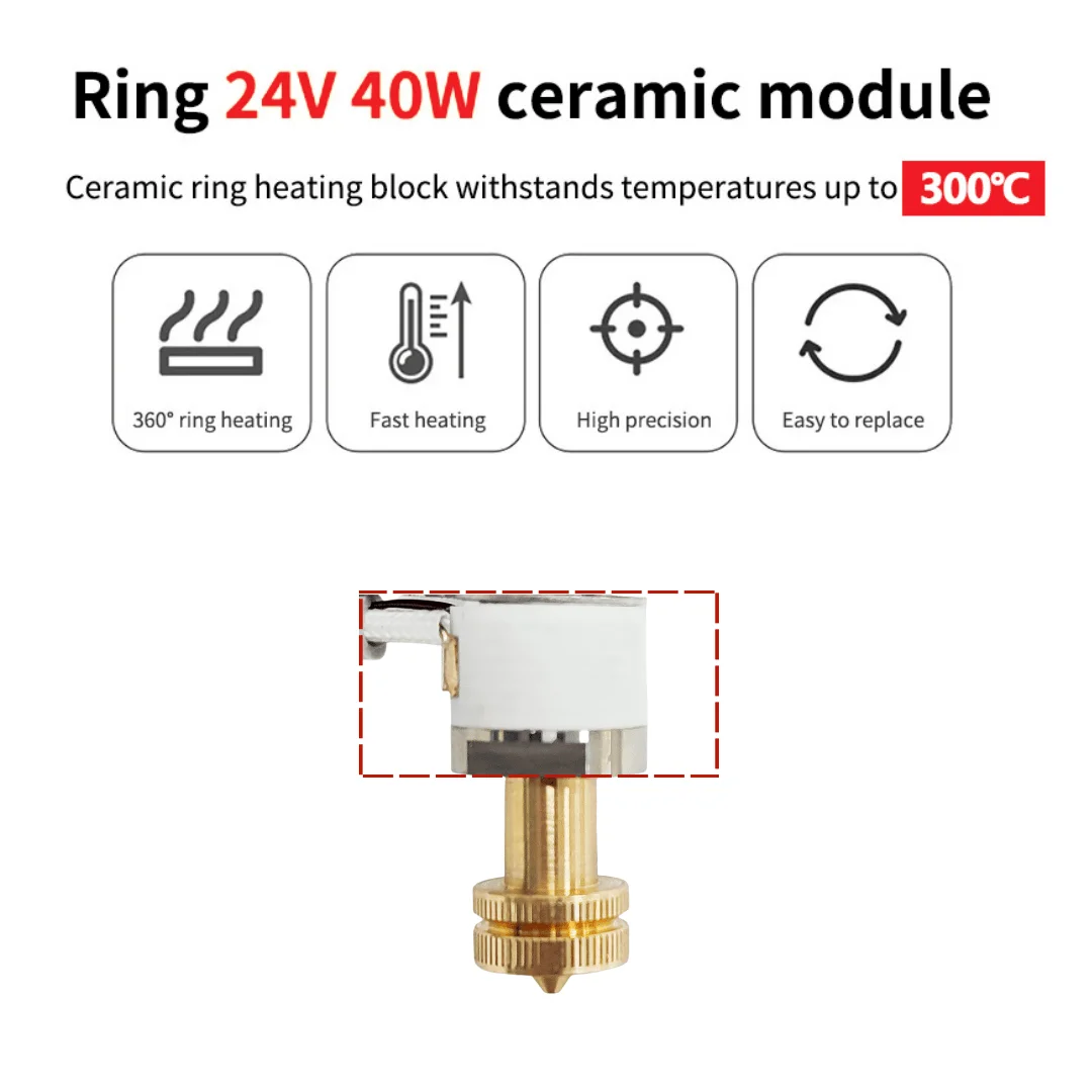 For E3D Revo Hotend Kit V6 Rad - огляд і ціна Corexy 3D Printer Kit